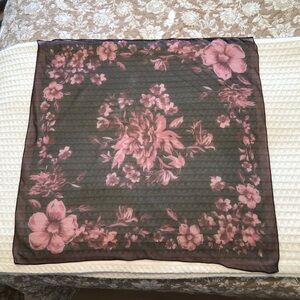 Floral Sheer Scarf
